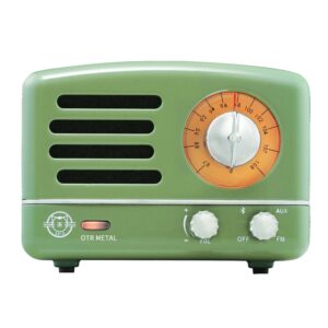 MUZEN OTR Metal Wireless Portable FM Radio Bluetooth Speaker